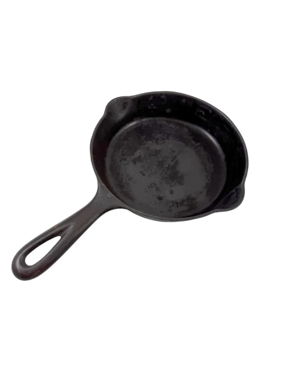 Small Griswold Cast Iron Skillet 3 Erie PA 709 C Vintage 1930s Flat Frying Pan